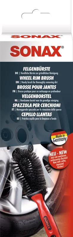 Must-Have SONAX Felgenbürste für Stahlfelgen und Alufelgen