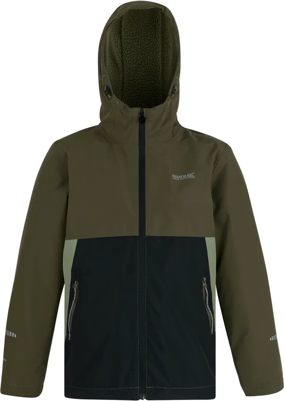 Regatta Hillain Kinder gefütterte Regenjacke Preisknaller