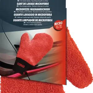 Echt SONAX Mikrofaser Waschhandschuh für Lack / Glas / Kunststoffoberflächen