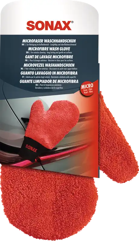 Echt SONAX Mikrofaser Waschhandschuh für Lack / Glas / Kunststoffoberflächen