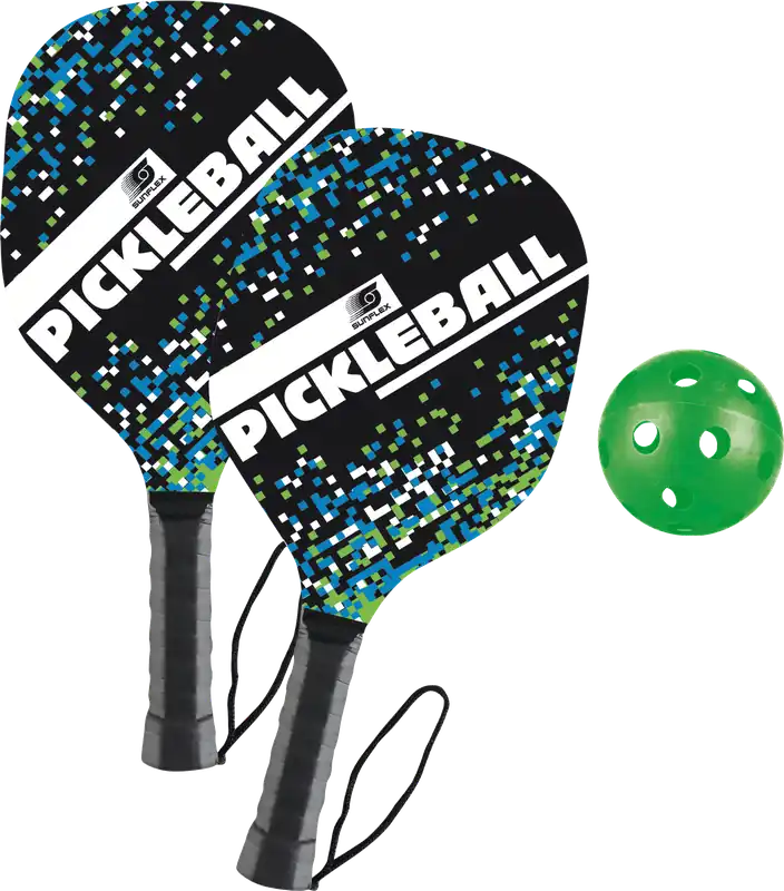sunflex sport Pickle Ball Schlägerset 2 teilig inklusive Ball und Aufbewahrungstasche Direktkauf