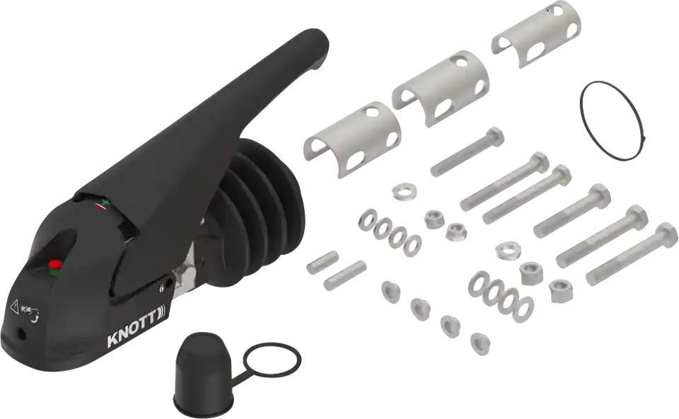 Mega-Angebot Knott KS30 Antischlingerkupplung für Zugrohre mit 35/40/45/50 mm Durchmesser