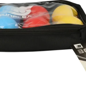 sunflex sport Boccia Set für bis zu 4 Spielern mit 8 Bocciakugeln in Nylontasche Wochenendangebot