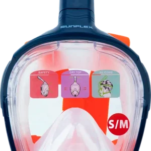 sunflex sport full face mask Kraken Vollgesichtsmaske zum Tauchen für Kinder und Jugendliche Top-Seller
