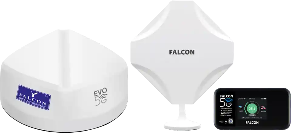 Falcon EVO 5G Flex LTE Dachantenne und Fensterantenne mit mobilem WLAN Router Top-Angebot