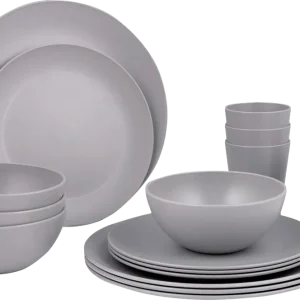 Top-Seller Bo-Camp Renew Geschirrset aus recyceltem RPET 16-teilig