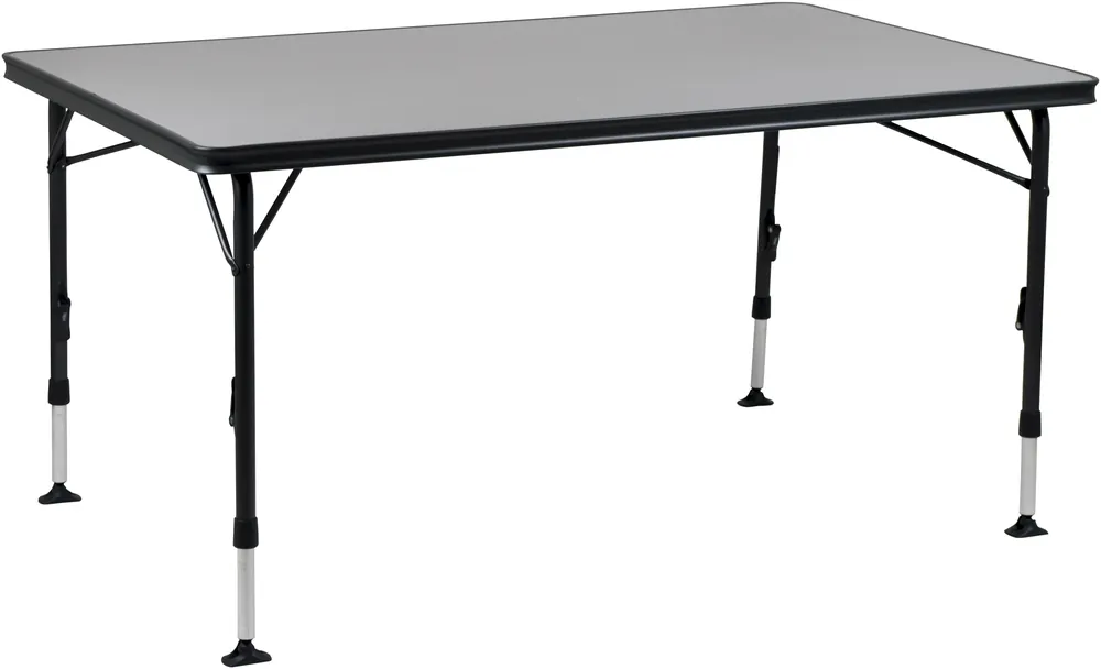 Beliebt Crespo AP/276-89 höhenverstellbarer Klapptisch mit hitzebeständiger Tischplatte 140 x 85 x 63–74 cm schwarz