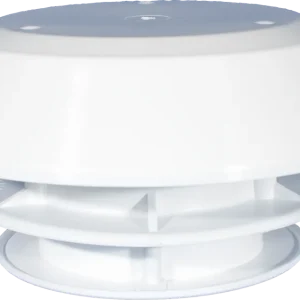 Preis Gesenkt Knorz Dachlüfter für Dunstabzug 190 mm mit Schlauchanschluss 80 mm weiß