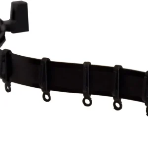 GARDINIA Flexline Vorhangschiene flexibel inkl. Montageträger / Endkappen / Gleiter Begrenztes Angebot