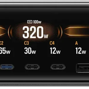 Preis Gesenkt EcoFlow Rapid Pro Desktop-Ladegerät für Rapid Pro Powerbanks mit 4x USB-C / 1x USB-A / 320 W