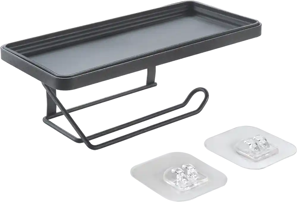 Metaltex Origin Lava Toilettenpapierabroller mit Handy-Ablage Schnäppchen