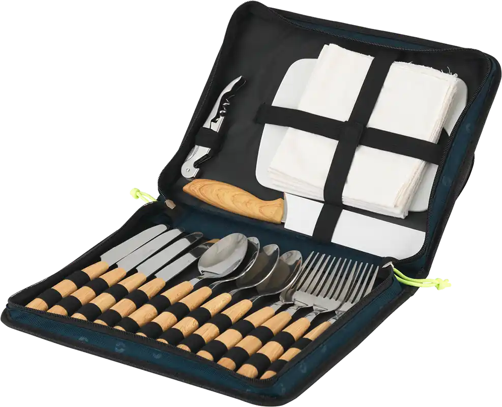 Schneller Versand Outwell Morella Picnic Besteckset 19-teilig mit kompakter Tragetasche