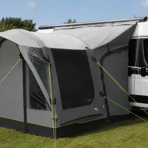 Markenprodukt Outwell Santa Monica Air Mid / Tall aufblasbares Drive-Away Vorzelt für Anbauhöhe 240 - 270 cm