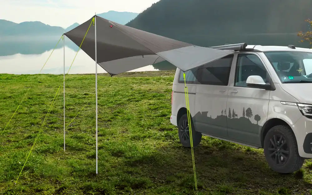 Outwell Fielder Canopy Vordach 400x250cm inklusive Aufstellstangen, Keder und Saugnäpfe Sonderangebot