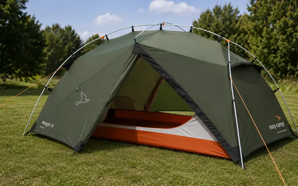 Neu Easy Camp Rago 2 leichtes Trekkingzelt für 2 Personen