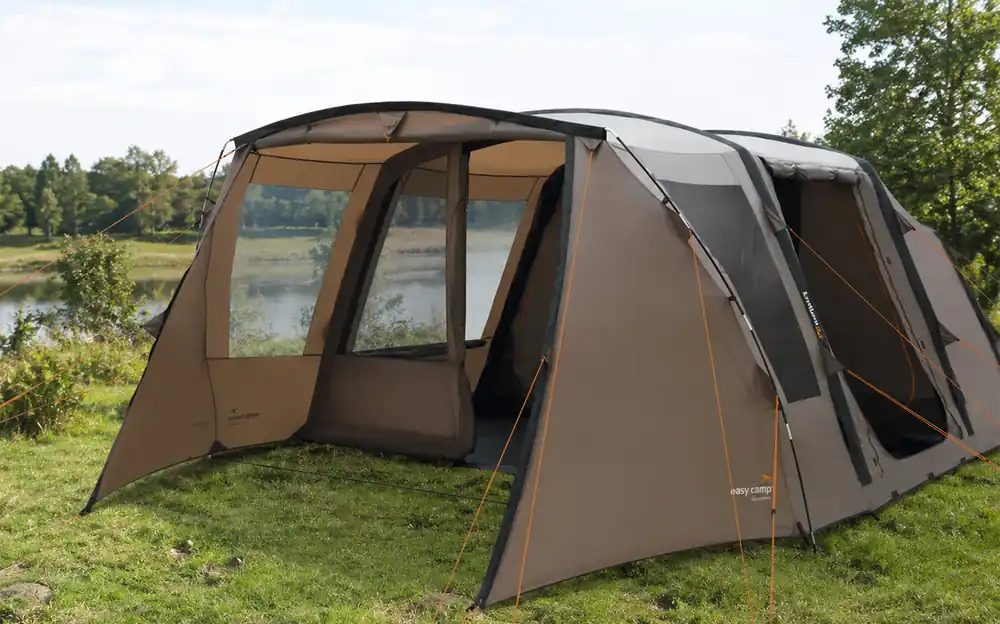 Günstig Easy Camp Kullen 6 Air aufblasbares Familienzelt für 6 Personen