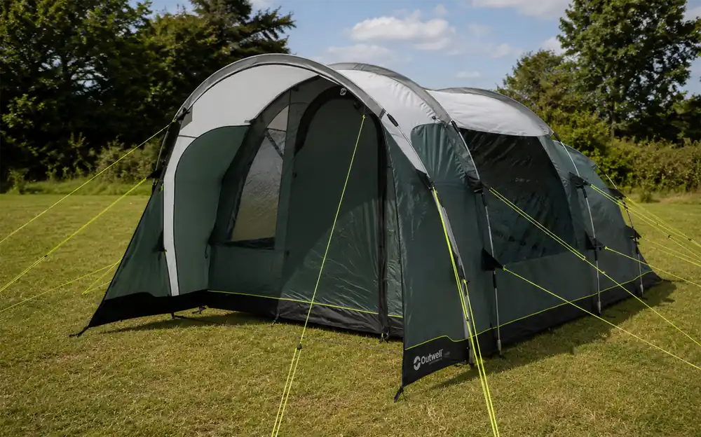 Bestseller Outwell Durango 4 Familienzelt mit integriertem LED-Lichtsystem