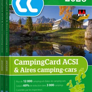 ACSI Stellplatzführer 2026 mit CampingCard Ermäßigungskarte Heißes Angebot