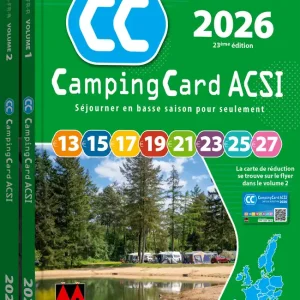 ACSI Campingführer 2026 mit CampingCard Ermäßigungskarte Preisknaller