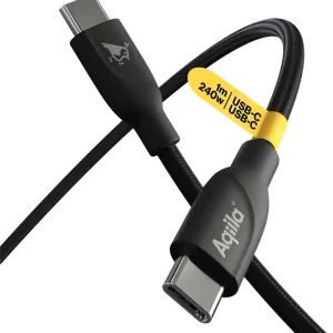 Abverkauf Aqiila Cablebird CB Ladekabel / Sync-Kabel USB-C zu USB-C / 240 W