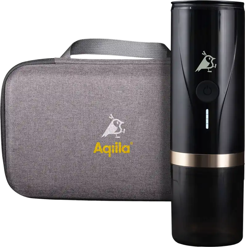 Aqiila Nespresso tragbare Espressomaschine mit Akku geeignet für Kaffeekapseln und gemahlenen Kaffee Sofort Bestellen