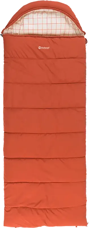 Camper Lux Deckenschlafsack rot bis 235 x 90 cm inklusive Kissen Letzte Chance