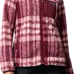 Columbia West Bend Print II Damen Fleecejacke Highlight