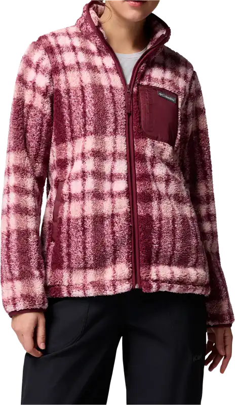 Columbia West Bend Print II Damen Fleecejacke Highlight