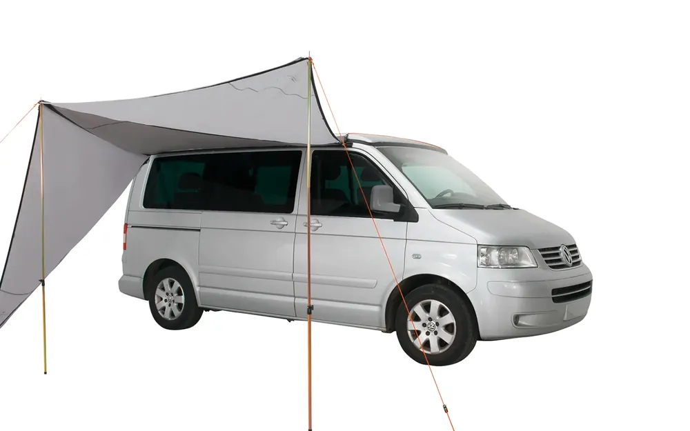 Finale Aktion Easy Camp Lom Tri Sonnensegel 250 x 500 cm Set aus drei Dreiecken