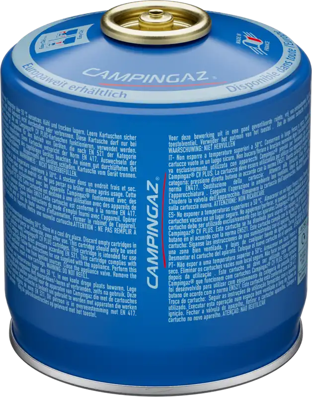 Campingaz CV 300 Plus Gaskartusche Wiederverschließbar und ideal für mehrere Geräte Knallerangebot