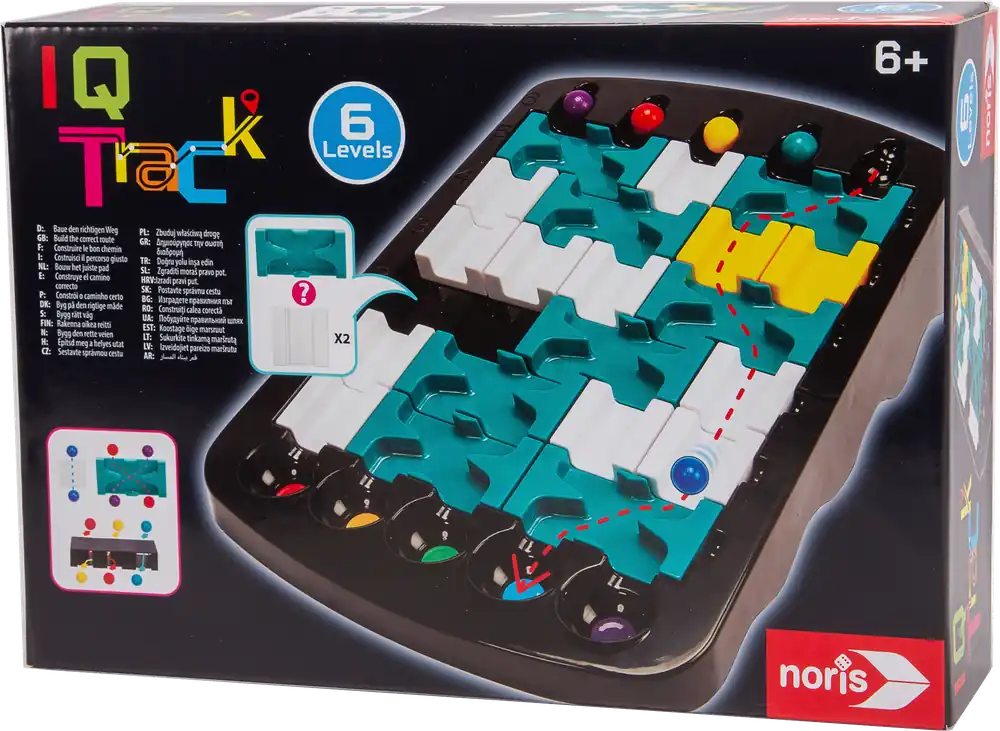 Markenware Noris IQ Track Logikspiel ab 6 Jahren