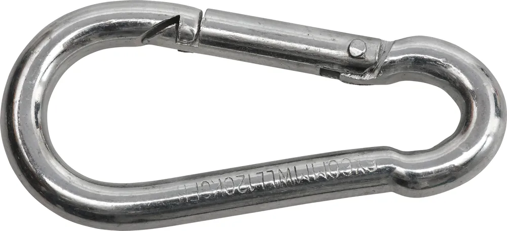 SWG DIN 5299-C Feuerwehrkarabinerhaken für Drahtseile und Stahlketten galvanisch verzinkt Sonderangebot