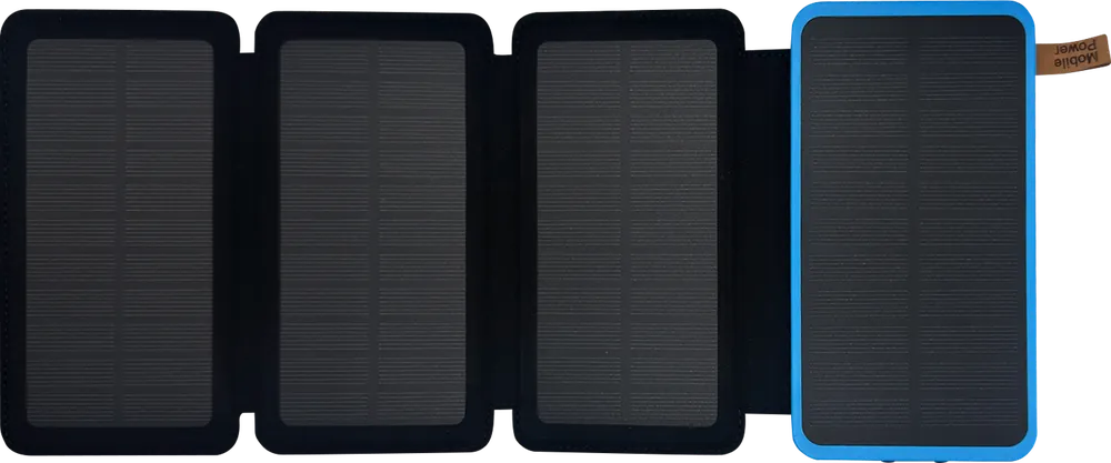 Highlight Berger BSPB 16 MA Solar Powerbank mit Taschenlampe 16.000 mAh