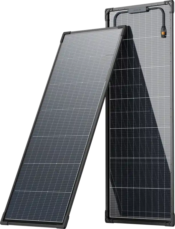 EcoFlow RVMax Starres Solarpanel 2er-Set / 12 mm ultraflach / IP68 / 2 x 130 W Zertifiziert