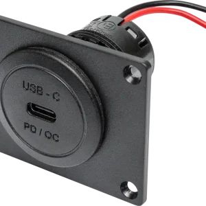 Bestpreis ProCar USB-C Einbausteckdose mit Montageplatte 12 / 24 V
