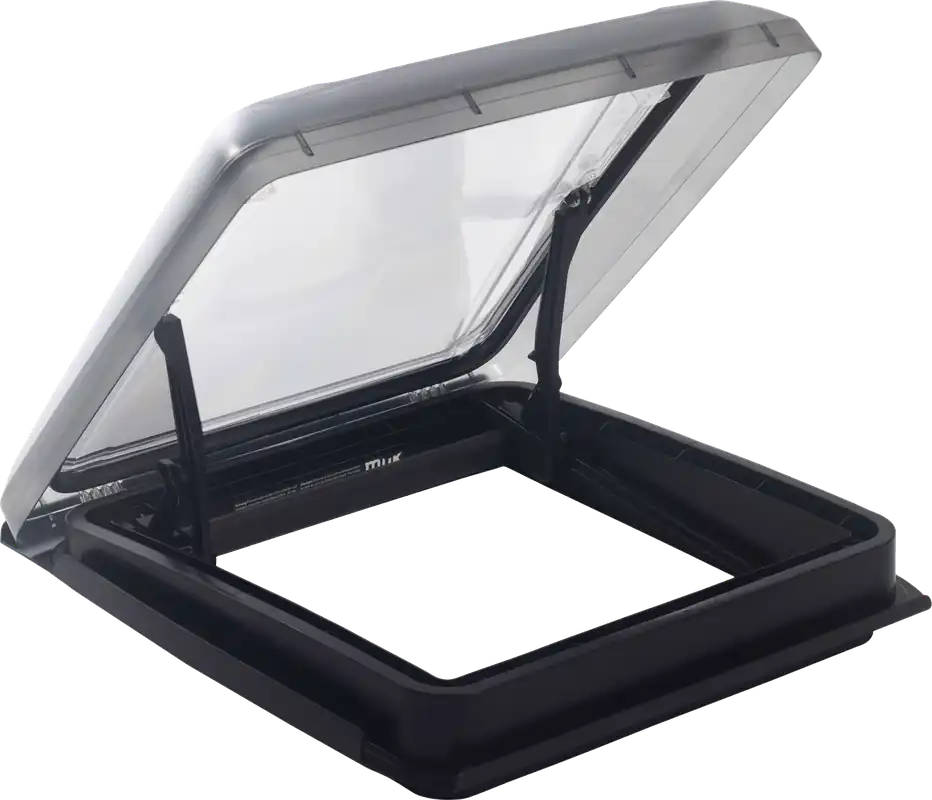 MPK VisionStar M LED Dachhaube ohne Dauerbelüftung mit LED-Beleuchtung 400 x 400 mm schwarz Bestseller