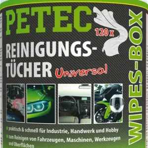 Heißes Angebot Petec Wipes-Box Reinigungstücher 120 Stück