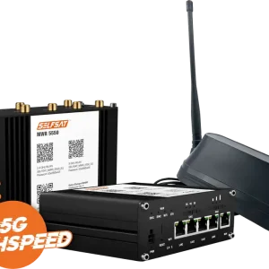 Selfsat MWR 5550 5G Cat 20 WLAN Router mit SHARK 5G Dachantenne bis 3,3 Gbps Neu