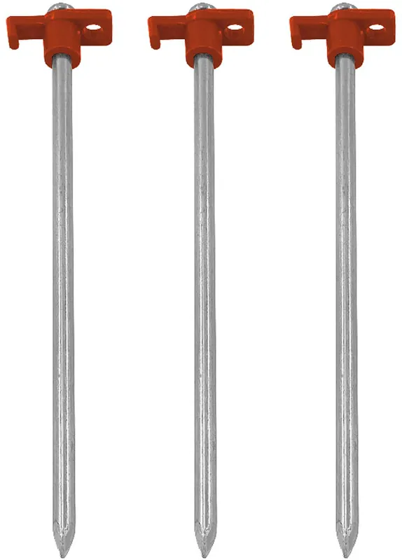 Saisonangebot Bent Stahl Felsnägel 250 mm 3 Stück