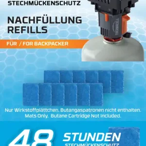 Neu Thermacell M-48 Nachfüllpack PT-19 Backpacker 48 Stunden