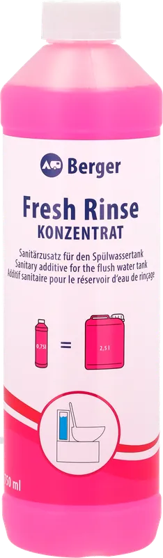 Berger Fresh Rinse Konzentrat 750 ml - Sanitärzusatz für den Spülwassertank Neue Ware