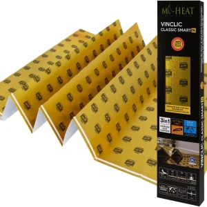 Echt Mi-Heat Heizfilm Unterlage Dämmung mit Dampfsperre und Antirutsch-Oberfläche 530 x 118 x 0,15 cm