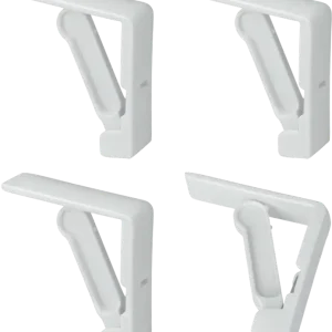 Sonderangebot Metaltex Tischtuchklammern verstellbar aus Kunststoff 4 Stück