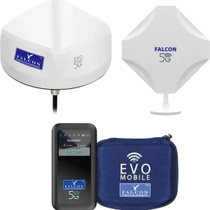 Bestseller Falcon Evo 5G LTE Internetset feste und tragbare Highspeed-Lösung mit bis zu 3400 Mbit/s