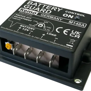 Kemo M148A Batteriewächter 12 V einstellbare Abschaltspannung Highlight