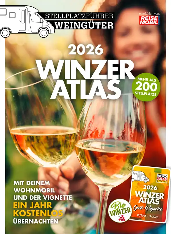 Reisemobil International Winzeratlas & Stellplatzführer Bauernhöfe 2026 Top-Seller