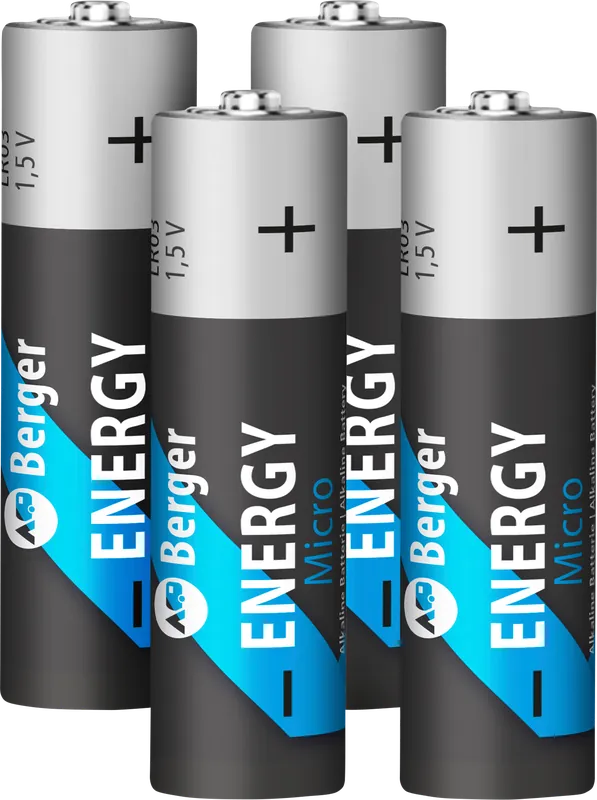Berger Energy Micro (AAA) Alkaline Batterie LR03 Jetzt Kaufen