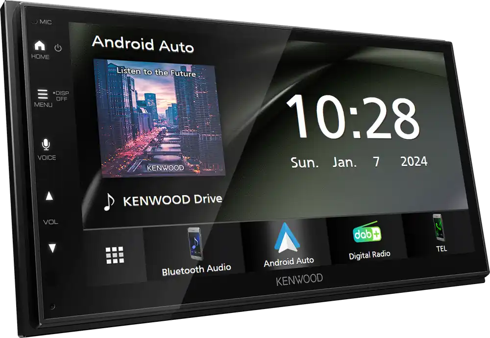 Kenwood DMX553DABS Moniceiver mit CarPlay und Android Auto support / Touchscreen / Digitalradio / Freisprecheinrichtung 6,8 Zoll Bestpreis