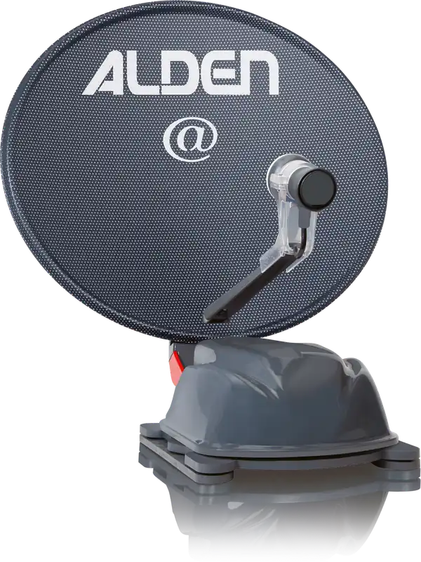 Meistverkauft Alden Alden AS2@ 60 SAT-Komplettanlage Vollautomatische Satellitenanlage mit S.S.C. HD-Steuermodul und Smartwide LED-TV