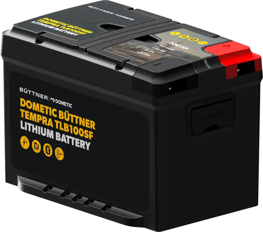 Dometic Büttner Tempra LiFePo4 Lithium Batterie 100 Ah Neu Im Sortiment